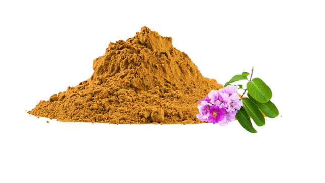 Банаба, экстракт листа (Lagerstroemia speciosa, 1% корозоловой кислоты) Экстракт Банабы (Lagerstroemia speciosa, folium) — Природный регулятор сахара в крови, стабилизатор обмена веществ и защитник сосудов на клеточном уровне.
Экстракт банабы поддерживает метаболическое здоровье, способствует снижению тяги к сладкому, улучшает чувствительность к инсулину, оказывает антиоксидантное, противовоспалительное и сосудозащитное действие. Рекомендуется при инсулинорезистентности, метаболическом синдроме, ожирении, хронической усталости, кожных воспалениях и снижении энергетического тонуса.