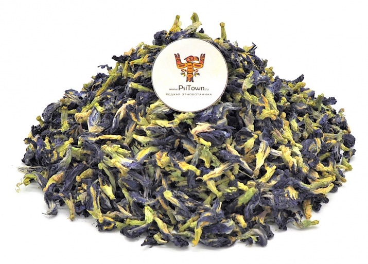 Анчан, соцветия (Тайский синий чай, Clitoria Ternatea) Цветы Анчана, дают настой красивого ярко-синего цвета с легким травянистым ароматом и мягким вкусом.
Анчан (Тайский синий чай), – чай, который положительно воздействует практически на все системы организма. По антиоксидантным свойствам он не уступает зелёному чаю, по седативному эффекту – Зверобою, а по ноотропному действию стоит в одном ряду с Готу Колой и Гингко Билобой. 
Но это ещё не все полезные свойства этого экзотического чая. Так, Анчан: 
- Снижает уровень холестерина и сахара в крови; 
- Выводит шлаки и токсины; 
- Укрепляет иммунитет; 
- Ускоряют обмен веществ и способствует похудению; 
- Заботится о здоровье волос и кожи головы. 
Этот чай понравится всем, кто следит за своей красотой и здоровьем, но любит делать это со вкусом! Кстати, вкус и аромат этого чая крайне необычны и интересны.
Анчан также известен под названиями Butterfly Pea «мотыльковый горошек», Pigeon Wings «голубиные крылья», состоит исключительно из едва раскрывшихся бутонов Анчана, насчитывающих три лепестка.