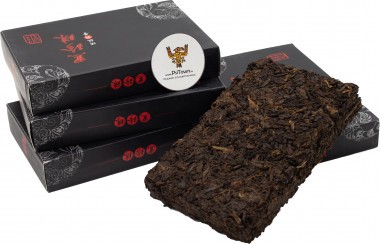 Пуэр Шу, &quot;Хэй Чжэнь Чжу&quot; Юн Чжуань, 250 гр. 2022 год — PsiTown