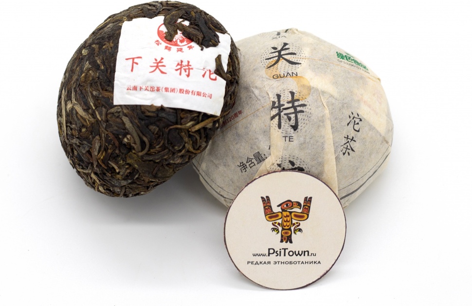 Шэн  Пуэр «Xia Guan Te Tuo», точа 100 гр. фото 1 — PsiTown
